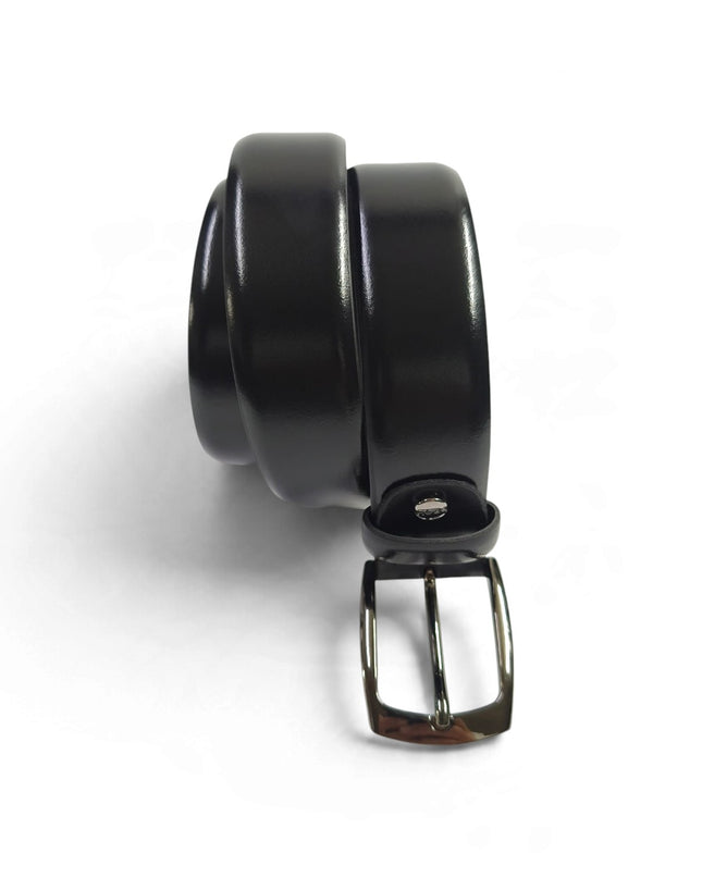 Cintura Uomo in Pelle Nera | Frau A237C BLACK Frau 