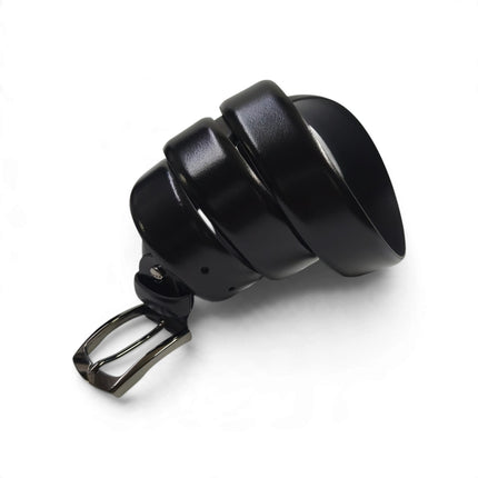 Cintura Uomo in Pelle Nera | Frau A237C BLACK Frau 