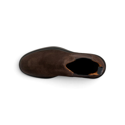 Stivaletto Chelsea Uomo in Camoscio Marrone | Frau A73C3 PEPE Frau 