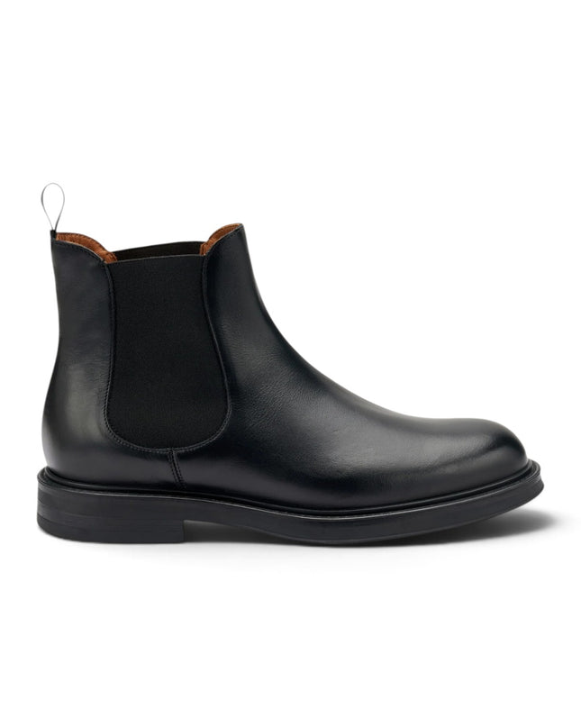 Stivaletto Chelsea Uomo in Pelle Nera | Frau A73N3 BLACK Frau 