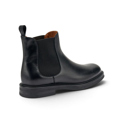 Stivaletto Chelsea Uomo in Pelle Nera | Frau A73N3 BLACK Frau 