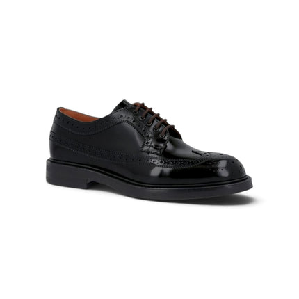 Francesina Monogramma Oxford Uomo in Pelle Nera | Frau A73Z4 BLACK Frau 