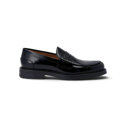 Mocassino College con Bendina Uomo in Pelle Nero | Frau A73Z8 BLACK Frau 