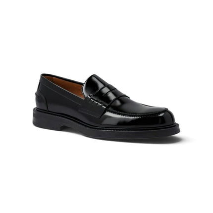 Mocassino College con Bendina Uomo in Pelle Nero | Frau A73Z8 BLACK Frau 