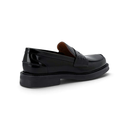 Mocassino College con Bendina Uomo in Pelle Nero | Frau A73Z8 BLACK Frau 