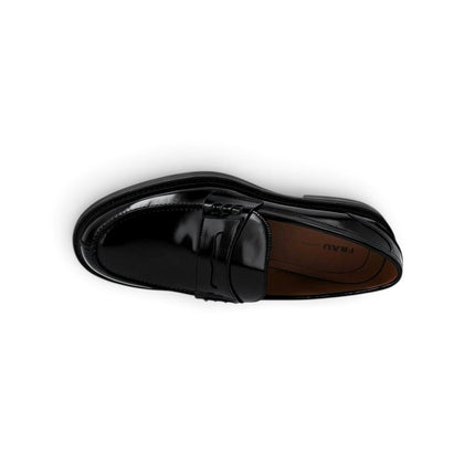 Mocassino College con Bendina Uomo in Pelle Nero | Frau A73Z8 BLACK Frau 