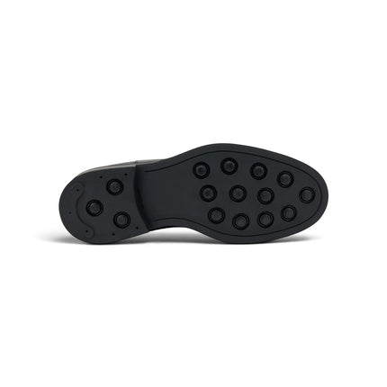 Mocassino College con Bendina Uomo in Pelle Nero | Frau A73Z8 BLACK Frau 