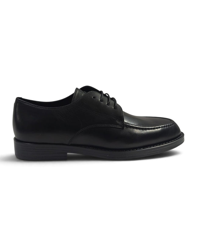 Francesina con Vaschetta Donna Tacco Basso in Pelle Nera | Frau A84N3 BLACK Frau 