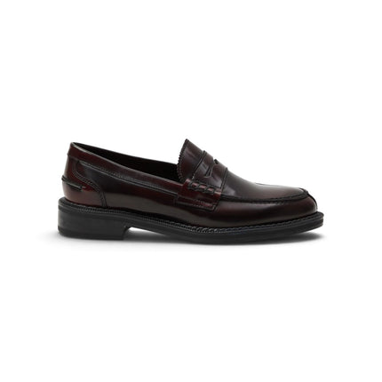 Mocassini Donna College in Pelle Bordo | Frau A95Z0 BORDO Frau 