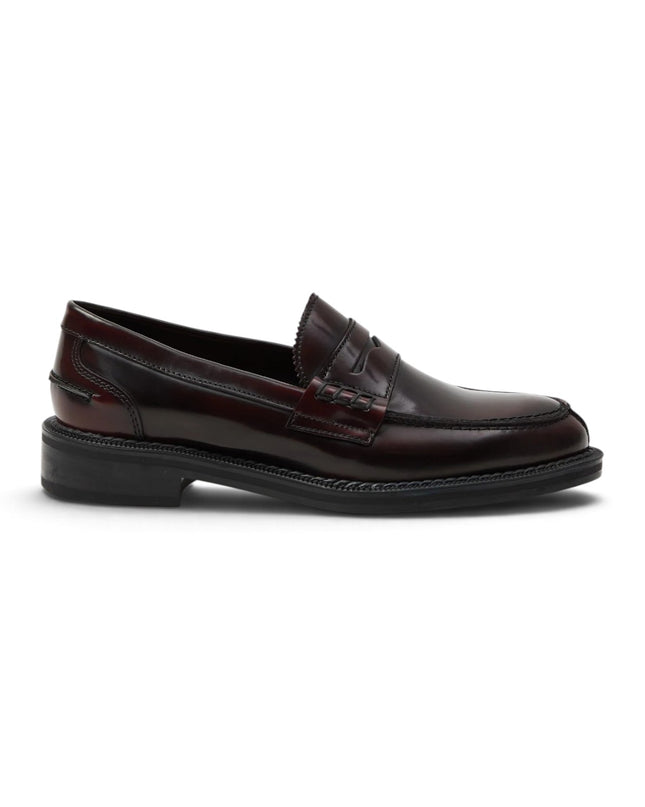 Mocassini Donna College in Pelle Bordo | Frau A95Z0 BORDO Frau 