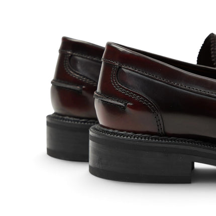 Mocassini Donna College in Pelle Bordo | Frau A95Z0 BORDO Frau 