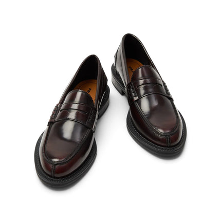 Mocassini Donna College in Pelle Bordo | Frau A95Z0 BORDO Frau 