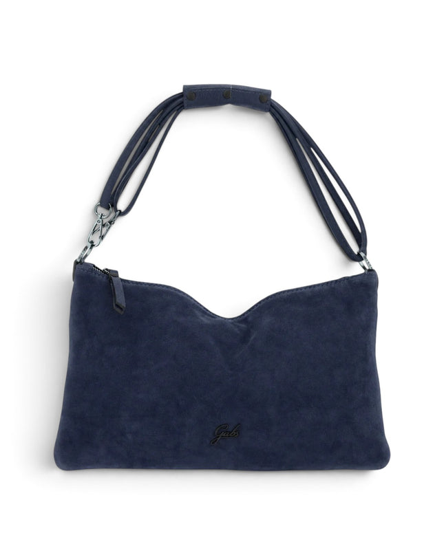 Borsa Trsformabile con Tracolla in Pelle e Camoscio Inchiostro Blu | Gabs BEYONCE EW MEDIUM INCHIOSTRO Gabs 
