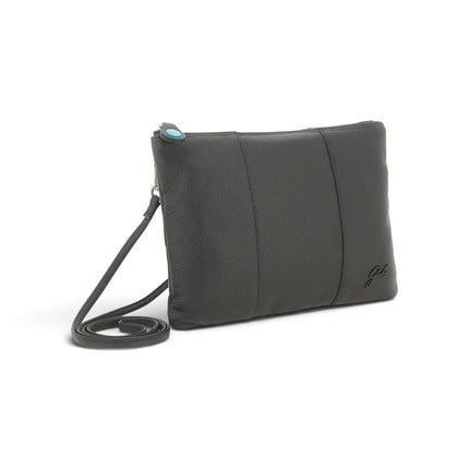 Borsetta Pochette Donna con Tracolla in Pelle Nera | Gabs BEYONCE MEDIUM BLACK Gabs 