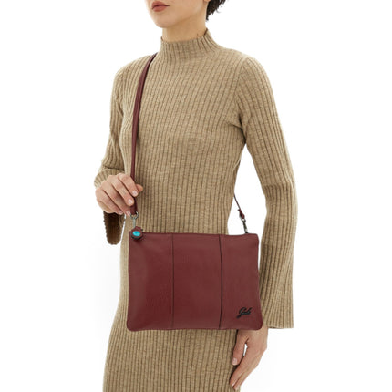 Borsetta Pochette Donna con Tracolla in Pelle Cardinale | Gabs BEYONCE MEDIUM CARDINALE Gabs 