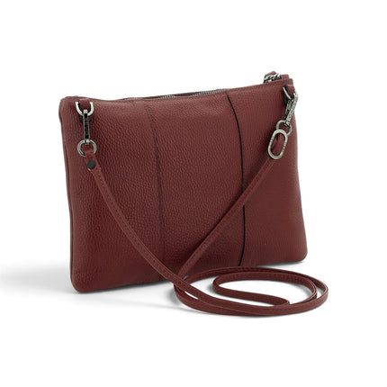 Borsetta Pochette Donna con Tracolla in Pelle Cardinale | Gabs BEYONCE MEDIUM CARDINALE Gabs 