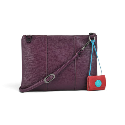 Borsetta Pochette Donna con Tracolla in Pelle Imperial Magenta | Gabs BEYONCE MEDIUM IMPERIAL Gabs 