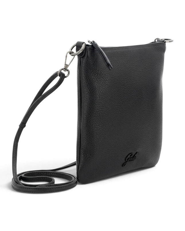 Borsello Pochette Donna con Tracolla in Pelle Nera | Gabs BEYONCE NS MEDIUM BLACK Gabs 