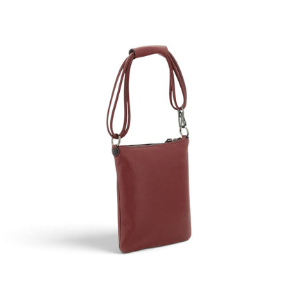 Borsello Pochette Donna con Tracolla in Pelle Cardinale | Gabs BEYONCE NS MEDIUM CARDINALE Gabs 