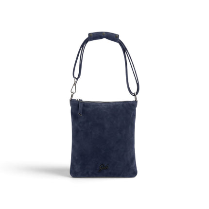 Borsello Pochette Donna con Tracolla in Pelle e Camoscio Inchiostro Blu | Gabs BEYONCE NS MEDIUM INCHIOSTRO Gabs 