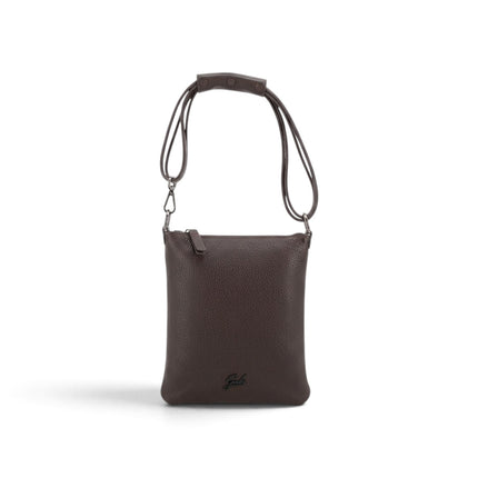 Borsello Pochette Donna con Tracolla in Pelle Moka Moarrone | Gabs BEYONCE NS MEDIUM MOKA Gabs 