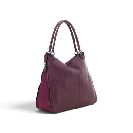 Borsa Shopper Espandibile in Pelle Imperial Magenta | Gabs G14 EDGY LARGE IMPERIAL Gabs 