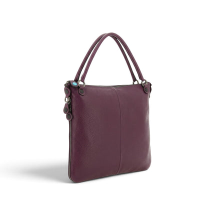 Borsa Shopper Espandibile in Pelle Imperial Magenta | Gabs G14 EDGY LARGE IMPERIAL Gabs 