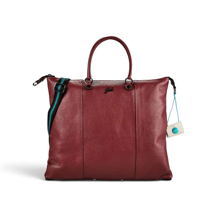 Borsa Convertibile e Trasformabile con Tracolla in Pelle Cardinale | Gabs G3 PLUS LARGE CARDINALE Gabs 