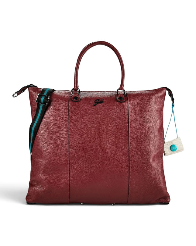 Borsa Convertibile e Trasformabile con Tracolla in Pelle Cardinale | Gabs G3 PLUS LARGE CARDINALE Gabs 