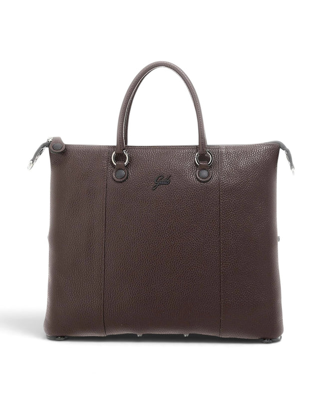 Borsa Convertibile e Trasformabile con Tracolla in Pelle Mokka Moro| Gabs G3 PLUS LARGE MOKA Gabs 