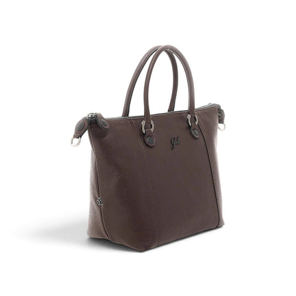 Borsa Convertibile e Trasformabile con Tracolla in Pelle Mokka Moro| Gabs G3 PLUS LARGE MOKA Gabs 