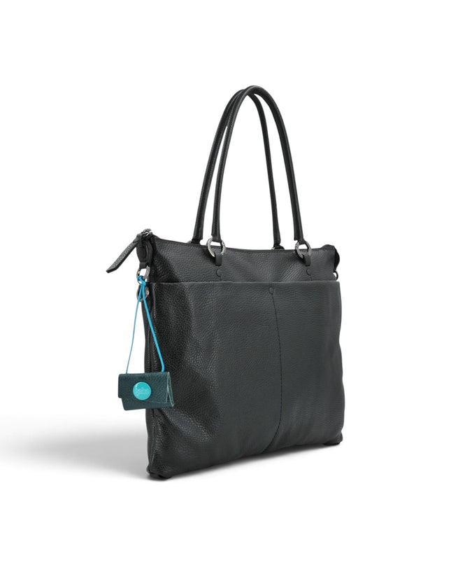 Borsa Work Convertibile e Trasformabile con Tracolla e Tasche Esterne in Pelle Nera | Gabs G3 PLUS LARGE MULTITASKING BLACK Gabs 