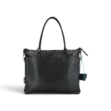 Borsa Work Convertibile e Trasformabile con Tracolla e Tasche Esterne in Pelle Nera | Gabs G3 PLUS LARGE MULTITASKING BLACK Gabs 