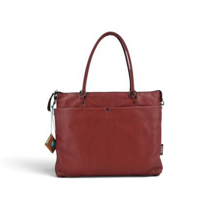 Borsa Work Convertibile e Trasformabile con Tracolla e Tasche Esterne in Pelle Cardinale | Gabs G3 PLUS LARGE MULTITASKING CARDINALE Gabs 