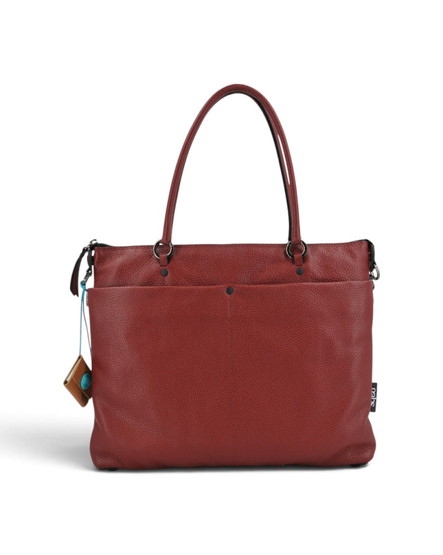 Borsa Work Convertibile e Trasformabile con Tracolla e Tasche Esterne in Pelle Cardinale | Gabs G3 PLUS LARGE MULTITASKING CARDINALE Gabs 
