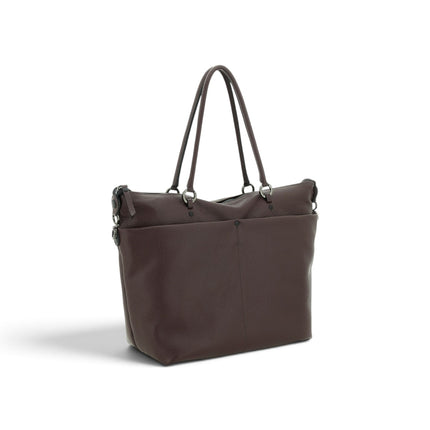 Borsa Work Convertibile e Trasformabile con Tracolla e Tasche Esterne in Pelle Mokka Moro | Gabs G3 PLUS LARGE MULTITASKING MOKA Gabs 