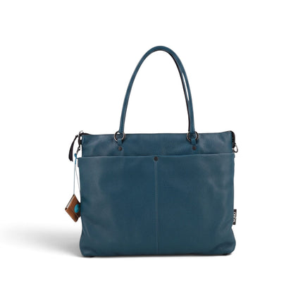 Borsa Work Convertibile e Trasformabile con Tracolla e Tasche Esterne in Pelle Ocean | Gabs G3 PLUS LARGE MULTITASKING OCEAN Gabs 