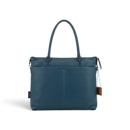 Borsa Work Convertibile e Trasformabile con Tracolla e Tasche Esterne in Pelle Ocean | Gabs G3 PLUS LARGE MULTITASKING OCEAN Gabs 