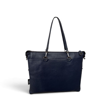 Borsa Convertibile e Trasformabile con Tracolla in Pelle e Camoscio Inchiostro Blu | Gabs G3 PLUS MEDIUM INCHIOSTRO Gabs 
