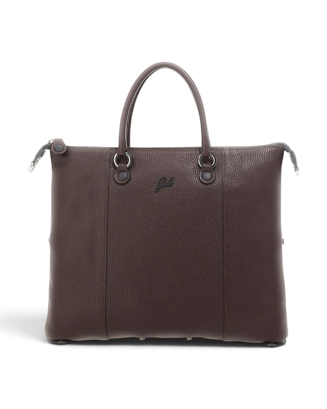 Borsa Convertibile e Trasformabile con Tracolla in Pelle MoKka Marrone | Gabs G3 PLUS MEDIUM MOKA Gabs 