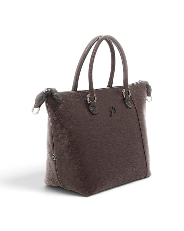 Borsa Convertibile e Trasformabile con Tracolla in Pelle MoKka Marrone | Gabs G3 PLUS MEDIUM MOKA Gabs 