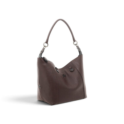 Borsa Convertibile e Trasformabile con Tracolla in Pelle MoKka Marrone | Gabs G3 PLUS MEDIUM MOKA Gabs 