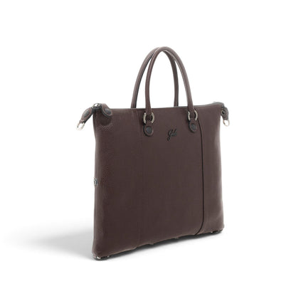 Borsa Convertibile e Trasformabile con Tracolla in Pelle MoKka Marrone | Gabs G3 PLUS MEDIUM MOKA Gabs 