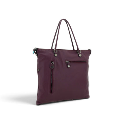Borsa Work Convertibile e Trasformabile con Tracolla e Tasche Esterne in Pelle Imperial Magenta | Gabs G3 PLUS MEDIUM WORK MATE IMPERIAL Gabs 