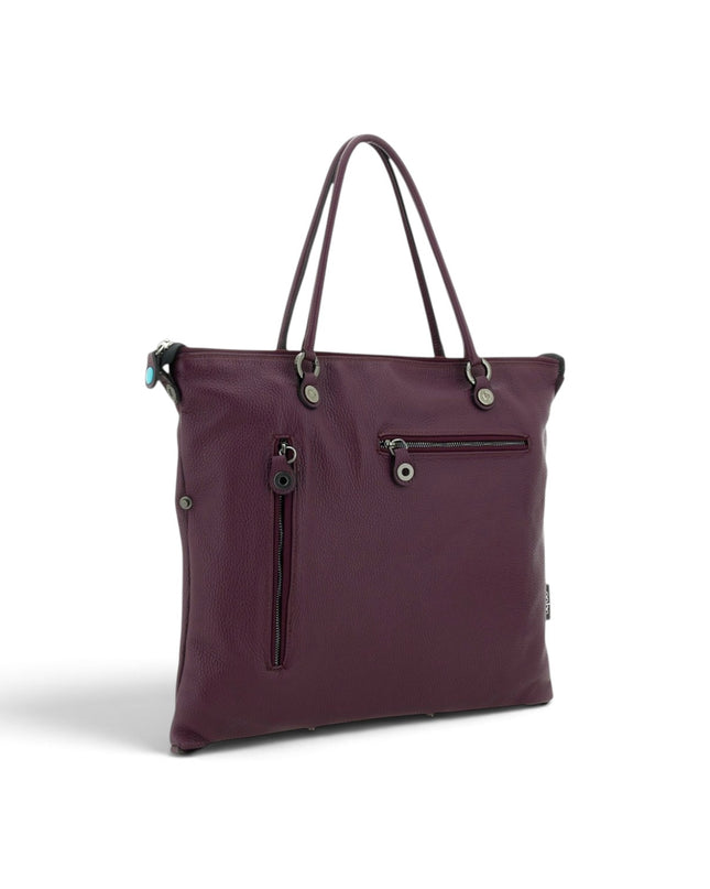 Borsa Work Convertibile e Trasformabile con Tracolla e Tasche Esterne in Pelle Imperial Magenta | Gabs G3 PLUS MEDIUM WORK MATE IMPERIAL Gabs 