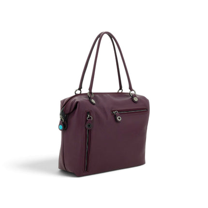 Borsa Work Convertibile e Trasformabile con Tracolla e Tasche Esterne in Pelle Imperial Magenta | Gabs G3 PLUS MEDIUM WORK MATE IMPERIAL Gabs 