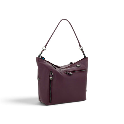 Borsa Work Convertibile e Trasformabile con Tracolla e Tasche Esterne in Pelle Imperial Magenta | Gabs G3 PLUS MEDIUM WORK MATE IMPERIAL Gabs 