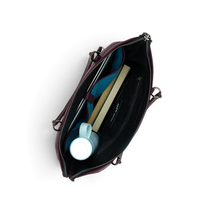 Borsa Work Convertibile e Trasformabile con Tracolla e Tasche Esterne in Pelle Imperial Magenta | Gabs G3 PLUS MEDIUM WORK MATE IMPERIAL Gabs 