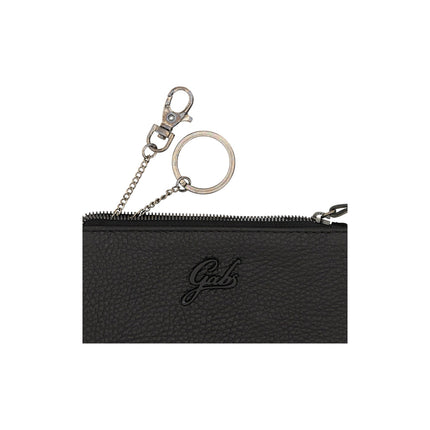 Portachiavi con Ganci e Zip in Pelle Nera| Gabs GKEYHOLDER BLACK Gabs 