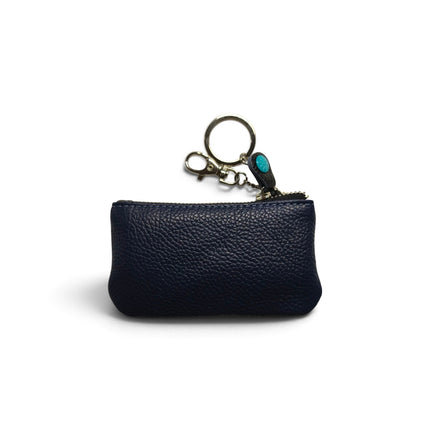 Portachiavi con Ganci e Zip in Pelle Blu | Gabs GKEYHOLDER INCHIOSTRO Gabs 